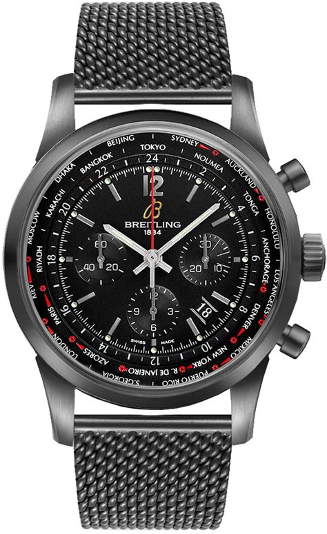 breitling mb0510u6 bc80|Breitling Transocean Unitime Pilot MB0510U6/BC80.